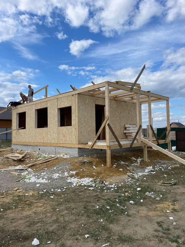 Строительство дома из СИП-панелей